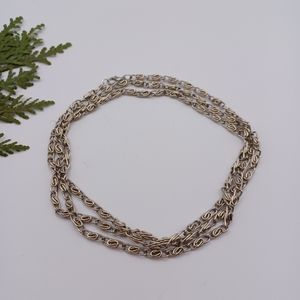 Spiral Link Chain Necklace